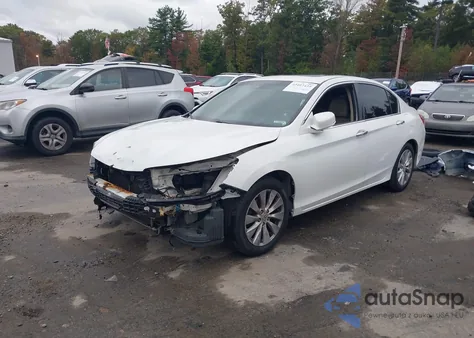 2015 Honda Accord Ex-L V-6 from USA, damaged, VIN 1HGCR3F88FA027419